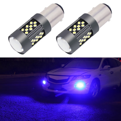 1 Pair 1157 12V 7W Strobe Car LED Fog Light(Blue Light) - In Car by buy2fix | Online Shopping UK | buy2fix