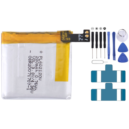 200mAh PL402120V Li-Polymer Battery Replacement For Huami Amazifit Ares Bip/GTR - For Watch by buy2fix | Online Shopping UK | buy2fix