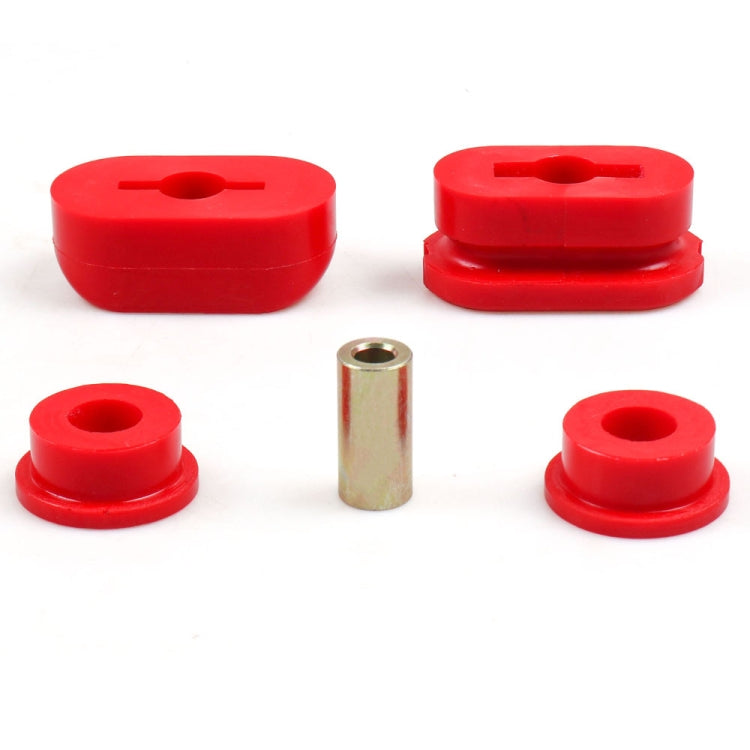 Car Modified Front Lower Dogbone Engine Mount Bracket Polyurethane Bushings for Volkswagen Jetta / Golf GTI Mk4(Red) - In Car by buy2fix | Online Shopping UK | buy2fix