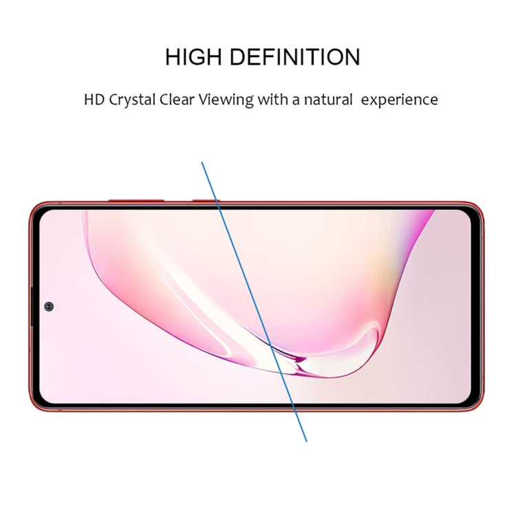 For Galaxy Note 10 Lite Full Glue Full Cover Screen Protector Tempered Glass Film - Galaxy Tempered Glass by buy2fix | Online Shopping UK | buy2fix