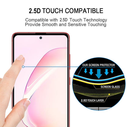 For Galaxy Note 10 Lite Full Glue Full Cover Screen Protector Tempered Glass Film - Galaxy Tempered Glass by buy2fix | Online Shopping UK | buy2fix