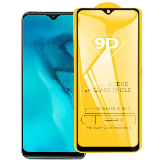 Pour Vivo Y11 2019 9D Film de verre trempé plein écran pleine colle