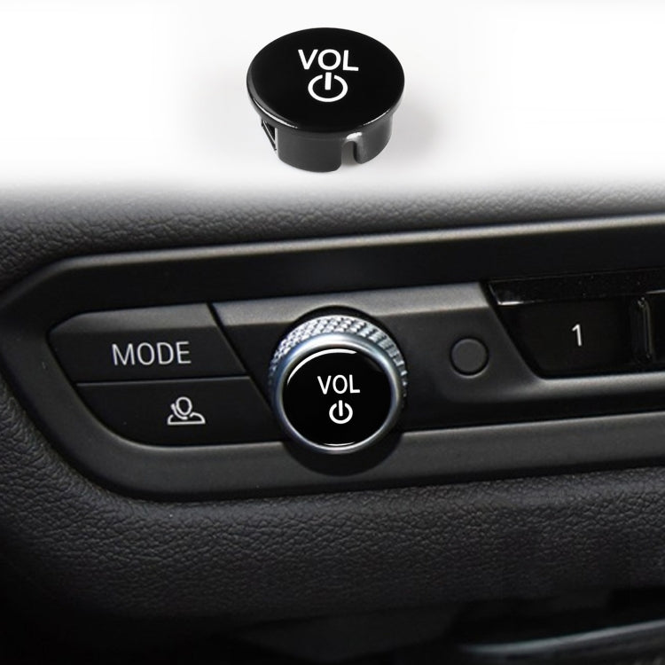 Car Audio Volume Button for BMW X7 G07 2019+, Left and Right Drive(Black) - In Car by buy2fix | Online Shopping UK | buy2fix