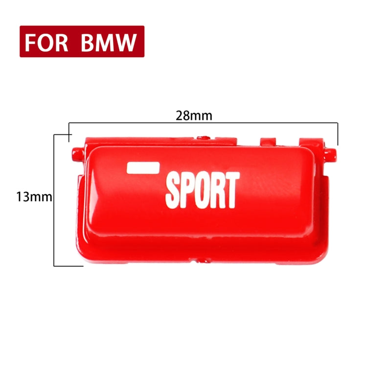 Car Sport Mode Sport Button for BMW M3 1998-2004 E46,Left and Right Drive(Red) - In Car by buy2fix | Online Shopping UK | buy2fix