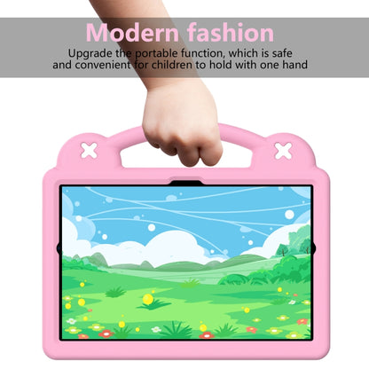 Handle Kickstand Children EVA Shockproof Tablet Case For Samsung Galaxy Tab A8 10.5 2022/2021 / Lenovo Tab M10 Plus 3rd Gen TB125FU 2022 10.6 inch / Huawei MatePad Pro 2021/2019 / Nokia T20 10.36 2021(Pink) - Samsung Accessories by buy2fix | Online Shopping UK | buy2fix