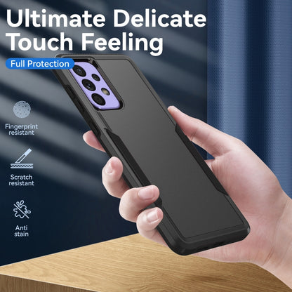 For Samsung Galaxy A53 5G Pioneer Armor Heavy Duty PC + TPU Phone Case(Black) by buy2fix