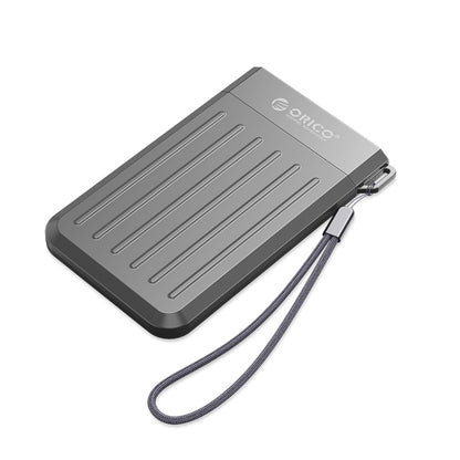 ORICO M25C3-GY 2.5 inch USB3.1 Gen1 Type-C Hard Drive Enclosure(Grey) - External Hard Drives by ORICO | Online Shopping UK | buy2fix