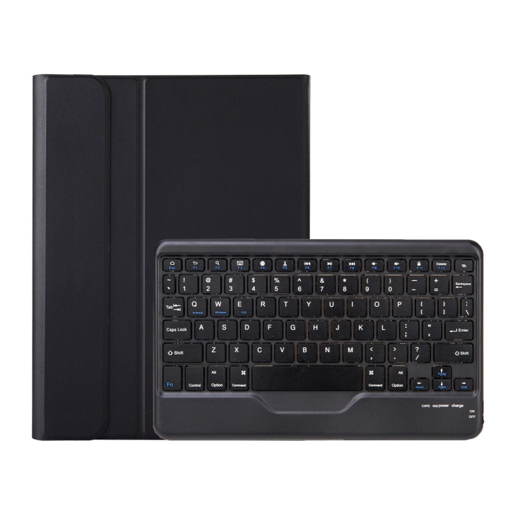 OP11-B Lambskin Texture Ultra-thin Bluetooth Keyboard Leather Case For OPPO Pad 11 inch(Black) - Others Keyboard by buy2fix | Online Shopping UK | buy2fix