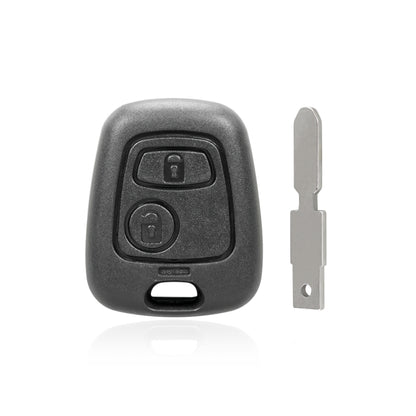 For Peugeot 206 433MHz 2 Buttons Intelligent Remote Control Car Key, Key Blank:NE78 - In Car by buy2fix | Online Shopping UK | buy2fix