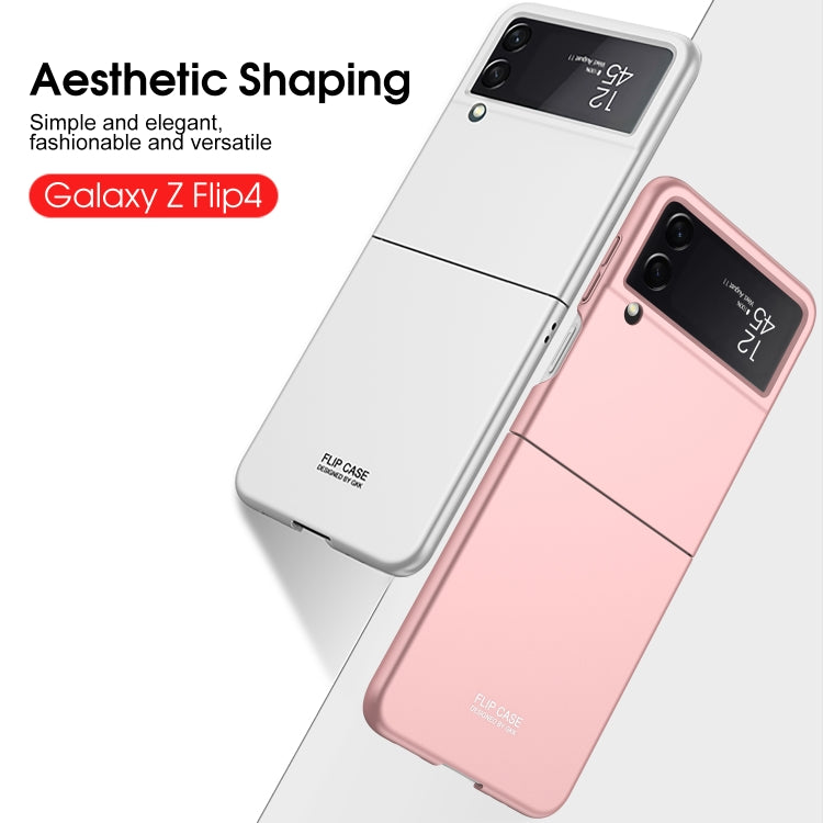 For Samsung Galaxy Z Flip4 GKK Ultra-thin Full Coverage Phone Case(Black) - Samsung Accessories by GKK | Online Shopping UK | buy2fix
