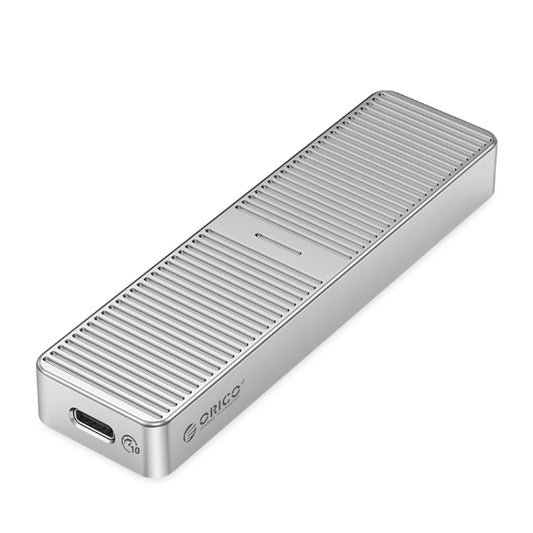 ORICO M222C3-G2-SV USB3.1 Gen2 Type-C 10Gbps M.2 NVMe SSD Enclosure(Silver) - HDD Enclosure by ORICO | Online Shopping UK | buy2fix