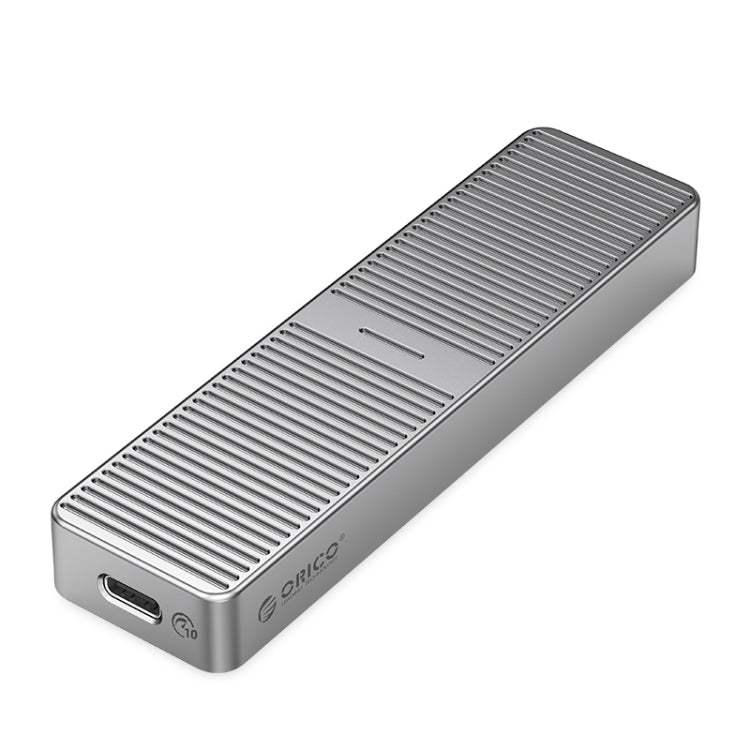 ORICO FV25C3-G2-GY 10Gbps USB3.2 Gen2 Type-C M.2 NVMe/NGFF(SATA) Dual Protocol SSD Enclosure(Grey) - External Hard Drives by ORICO | Online Shopping UK | buy2fix
