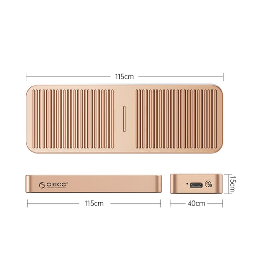 ORICO M223C3-G4-RG USB3.2 20Gbps M.2 NVMe SSD Enclosure(Gold) by ORICO