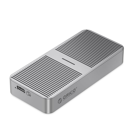 ORICO M224C3-U4-GY M.2 NVME 40Gbps SSD Enclosure(Grey) - HDD Enclosure by ORICO | Online Shopping UK | buy2fix