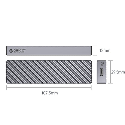 ORICO M211C3-GY M.2 NGFF SSD enclosure(Grey) - HDD Enclosure by ORICO | Online Shopping UK | buy2fix
