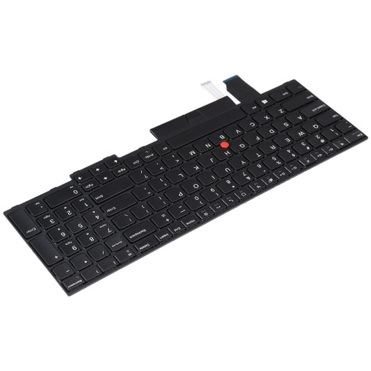 US Version Keyboard with Pointing For Lenovo Thinkpad P15V L15(Black) by buy2fix