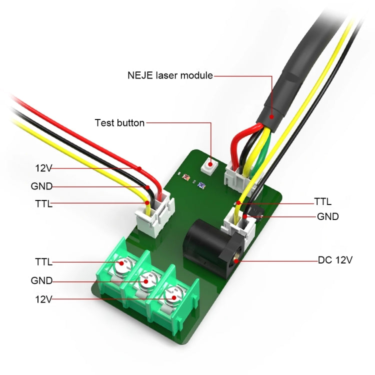 NEJE A40640 15W 450nm Laser Engraver Module Kits - Consumer Electronics by NEJE | Online Shopping UK | buy2fix