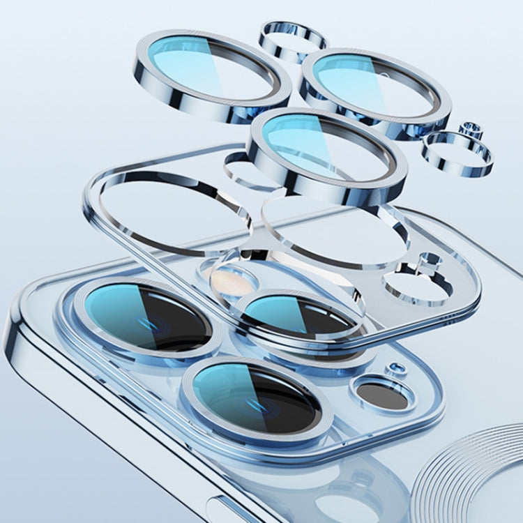 For iPhone 12 Pro Max Whorl Electroplated MagSafe Magnetic Phone Case(Gold) by buy2fix