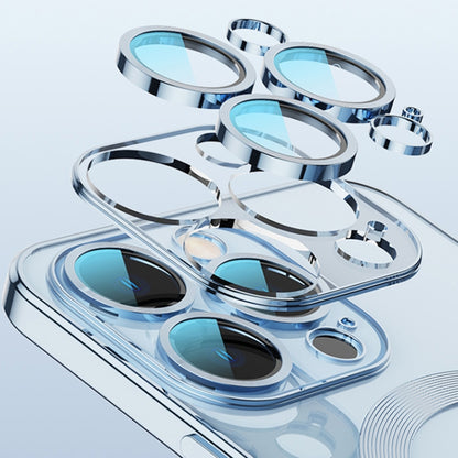 For iPhone 12 Pro Max Whorl Electroplated MagSafe Magnetic Phone Case(Gold) by buy2fix