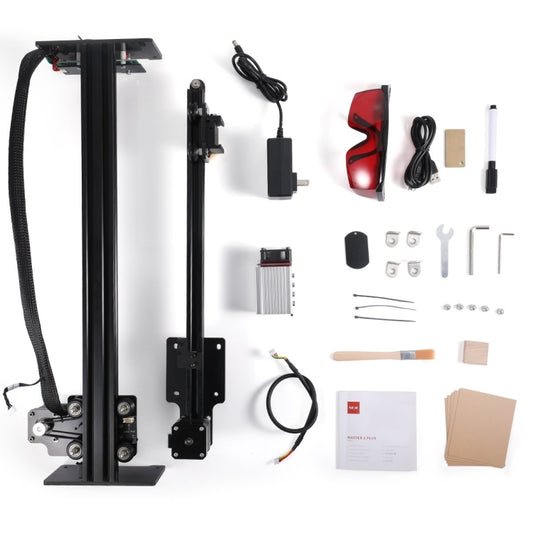 NEJE MASTER 3 Plus Laser Engraver with A40630 Laser Module(EU Plug) by NEJE