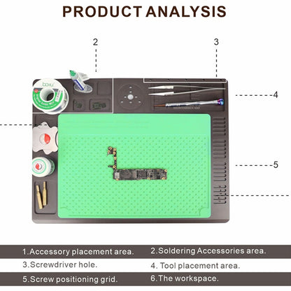 BAKU BA-696 2 in 1 Microscope Maintenance Insulation Pad - Repair & Spare Parts by BAKU | Online Shopping UK | buy2fix