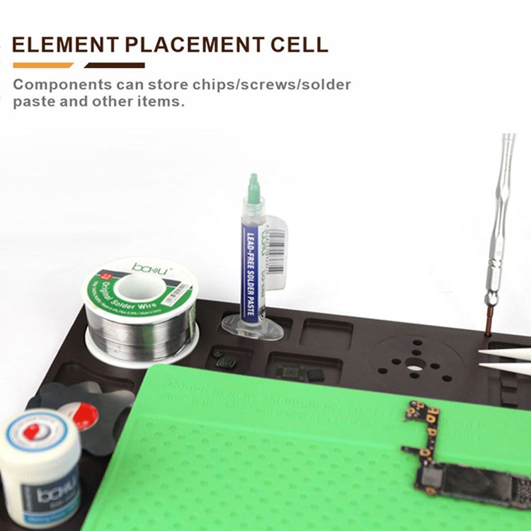 BAKU BA-696 2 in 1 Microscope Maintenance Insulation Pad - Repair & Spare Parts by BAKU | Online Shopping UK | buy2fix