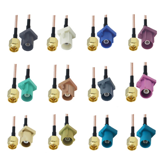 20cm Antenna Extension RG316 Coaxial Cable(SMA Male to Fakra F Male) by buy2fix