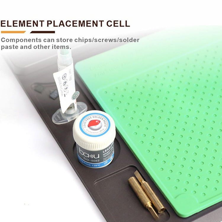 BAKU BA-697 2 in 1 Microscope Maintenance Insulation Pad - Working Mat by BAKU | Online Shopping UK | buy2fix