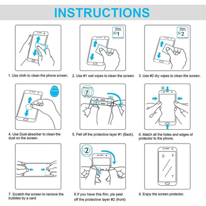 50 PCS 0.26mm 9H 2.5D Tempered Glass Film For Nokia G400 - Nokia Tempered Glass by buy2fix | Online Shopping UK | buy2fix