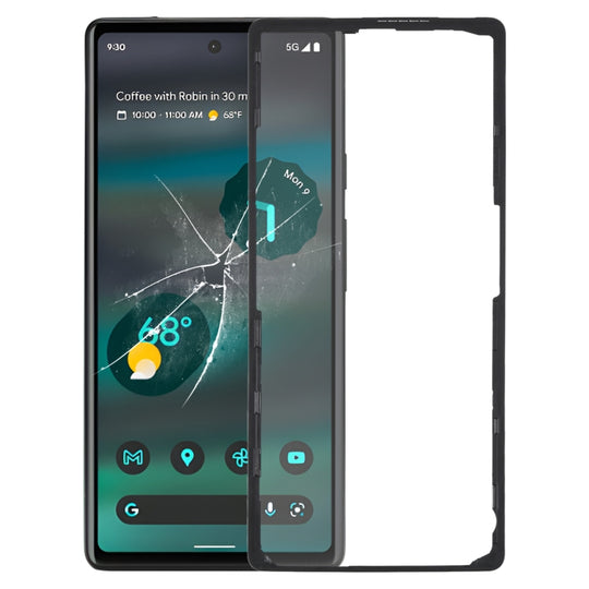 Vorderer LCD-Bildschirmrahmen für Google Pixel 6A