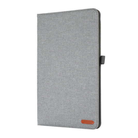 For Honor Pad 8 Fabric PU + TPU Flip Tablet Leather Case(Grey) by buy2fix