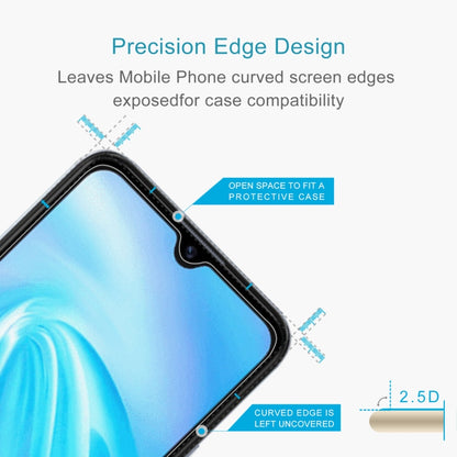 50 PCS 0.26mm 9H 2.5D Tempered Glass Film For Itel L6006 by buy2fix
