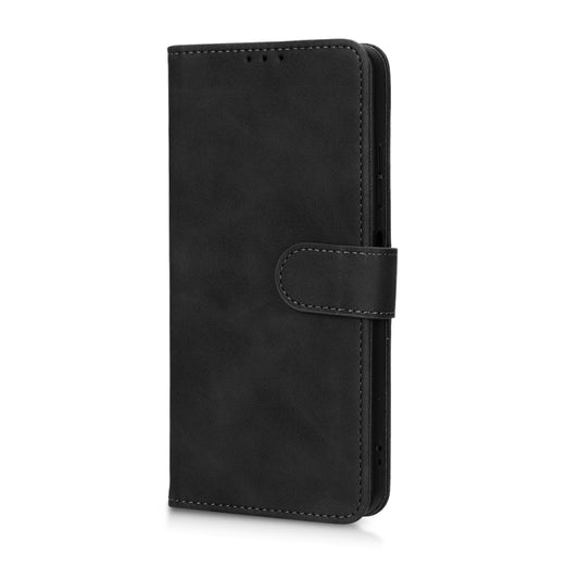 For T-Mobile Revvl 6 Pro 5G Skin Feel Magnetic Flip Leather Phone Case(Black) by buy2fix