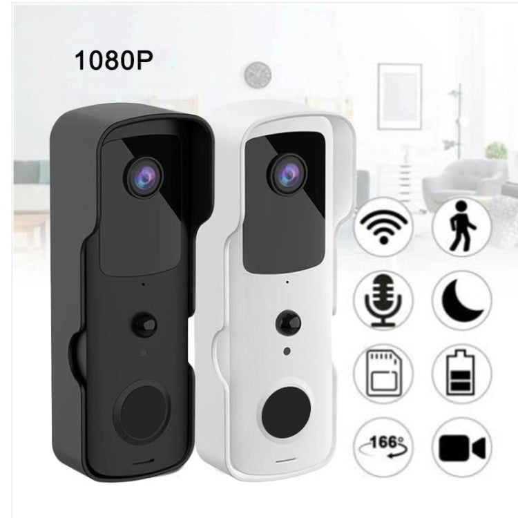 T30 Tuya Smart WIFI Video Doorbell Support Two-way Intercom & Night Vision(Black) by buy2fix