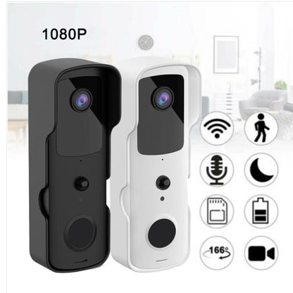 T30 Tuya Smart WIFI Video Doorbell Support Two-way Intercom & Night Vision(Black) by buy2fix