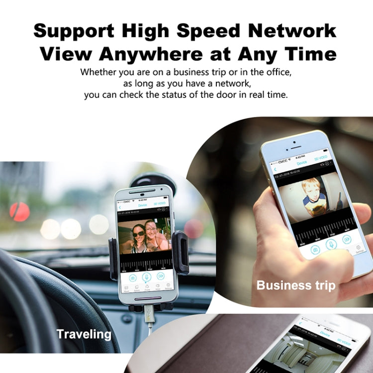 T30 Tuya Smart WIFI Video Doorbell Support Two-way Intercom & Night Vision(Black) by buy2fix