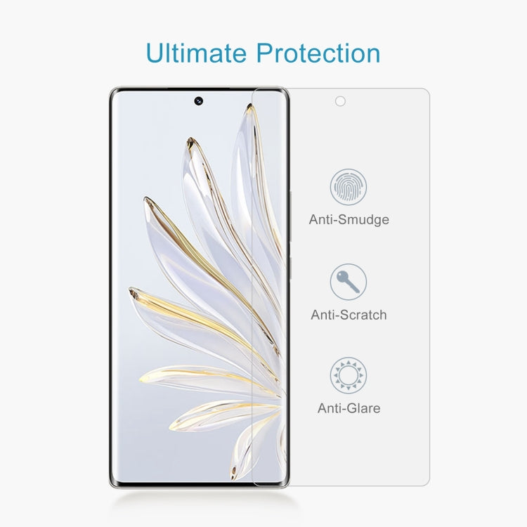 50 PCS 0.26mm 9H 2.5D Tempered Glass Film For Honor 70 SE by buy2fix