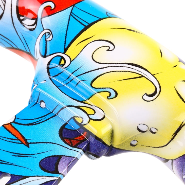 35cm Car Racing Graffiti ABS Steering Wheel(Style 2) by buy2fix