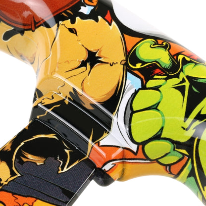 35cm Car Racing Graffiti ABS Steering Wheel(Style 3) by buy2fix