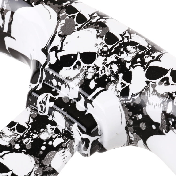 35cm Car Racing Graffiti ABS Steering Wheel(Style 4) by buy2fix