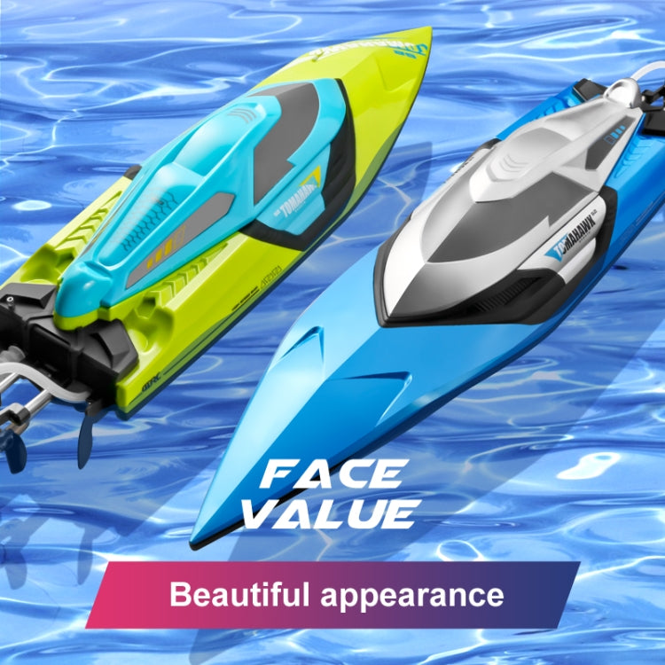 S2 Waterproof High Speed RC Speedboat Toy Boat(Blue) - RC Boats by buy2fix | Online Shopping UK | buy2fix