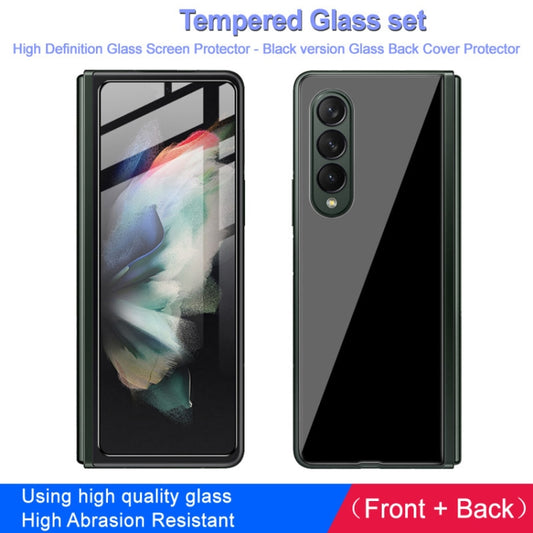 imak Front + Back Tempered Glass Protective Film For Samsung Galaxy Z Fold4 5G by imak