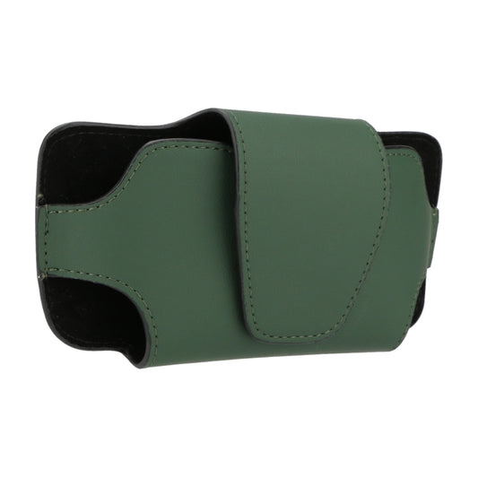 Car Glasses Storage Bag PU Leather Glasses Box(Green) - In Car by buy2fix | Online Shopping UK | buy2fix
