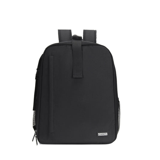 CADeN D6 V Camera Backpack Shoulders Drawbar Nylon Camera Bag, Size:32 x 18 x 43cm(Black) by CADeN