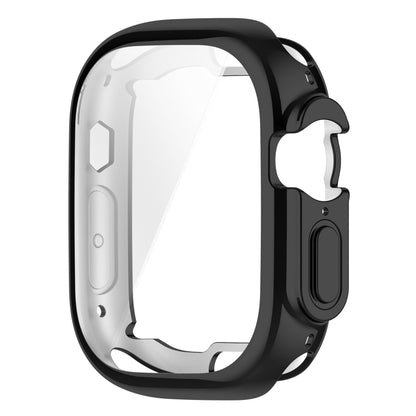 TPU All-inclusive Electroplating Protective Case For Apple Watch Ultra 49mm / Apple Watch Ultra 2 49mm(Black) - Watch Cases by buy2fix | Online Shopping UK | buy2fix