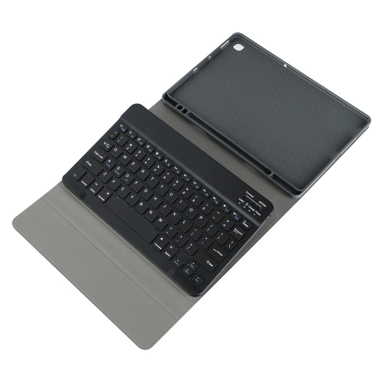 Square Cap Bluetooth Keyboard Leather Case with Pen Slot For Samsung Galaxy Tab S7(Dark Green) - Samsung Keyboard by buy2fix | Online Shopping UK | buy2fix