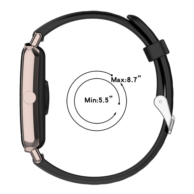 For Huawei Watch Fit Mini 16mm Silicone Watch Band(Light Pink) by buy2fix