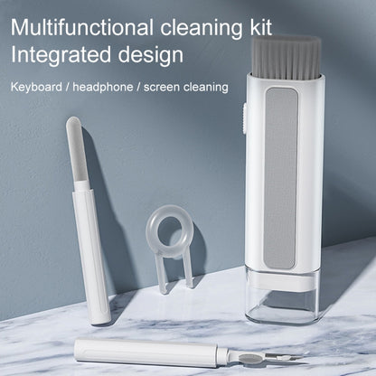 Q3 6 in 1 Bluetooth Headphhone Cleaning Tools Set(White) - Apple Accessories by buy2fix | Online Shopping UK | buy2fix