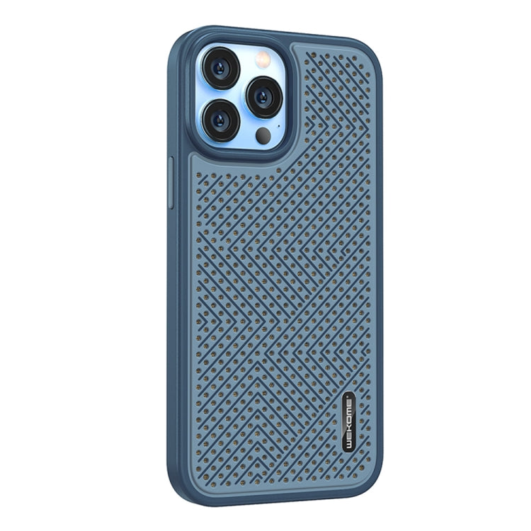 For iPhone 14 Pro Max WEKOME Graphene Heat Dissipation Phone Case (Blue) - iPhone 14 Pro Max Cases by WK | Online Shopping UK | buy2fix