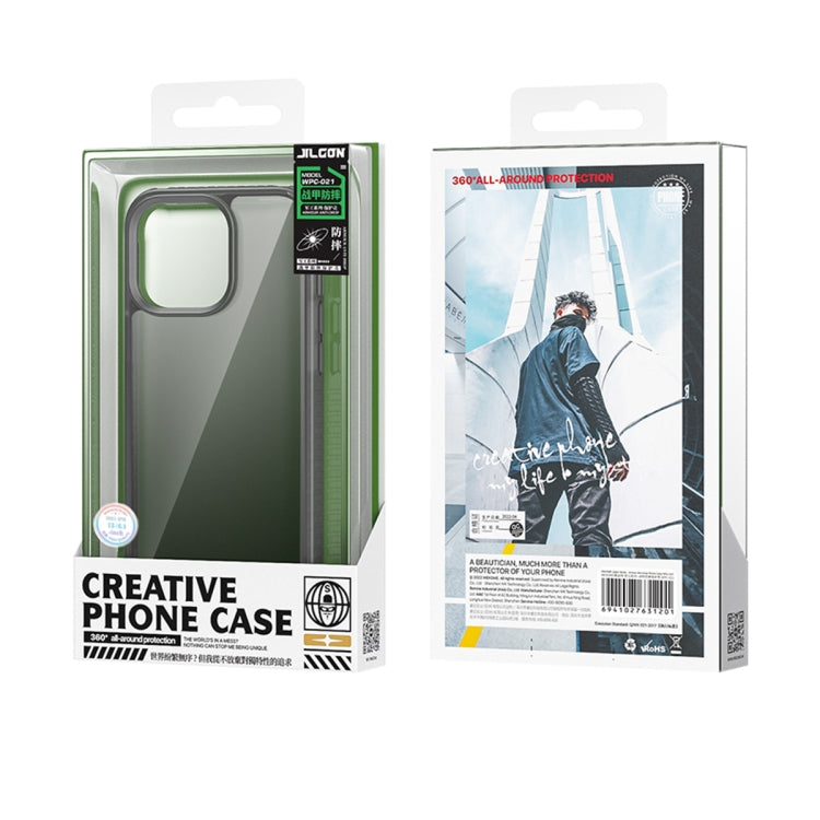 For iPhone 13 WEKOME Armour Anti-Drop Phone Case(Clear Black) - iPhone 13 Cases by WK | Online Shopping UK | buy2fix